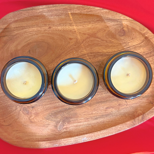 Kit de 3 Mini Velas - “Para un Invierno dulce” (60hr.)