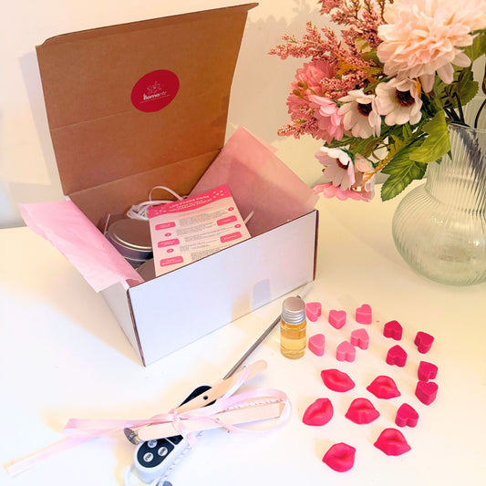 Kit para hacer velas aromáticas - Plan perfecto para San Valentín