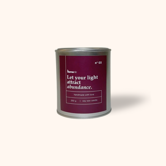 Vela Aromática - Ámbar y Sándalo