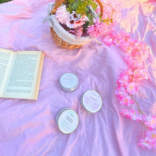 Kit de 3 velas - “Una primavera en casa"