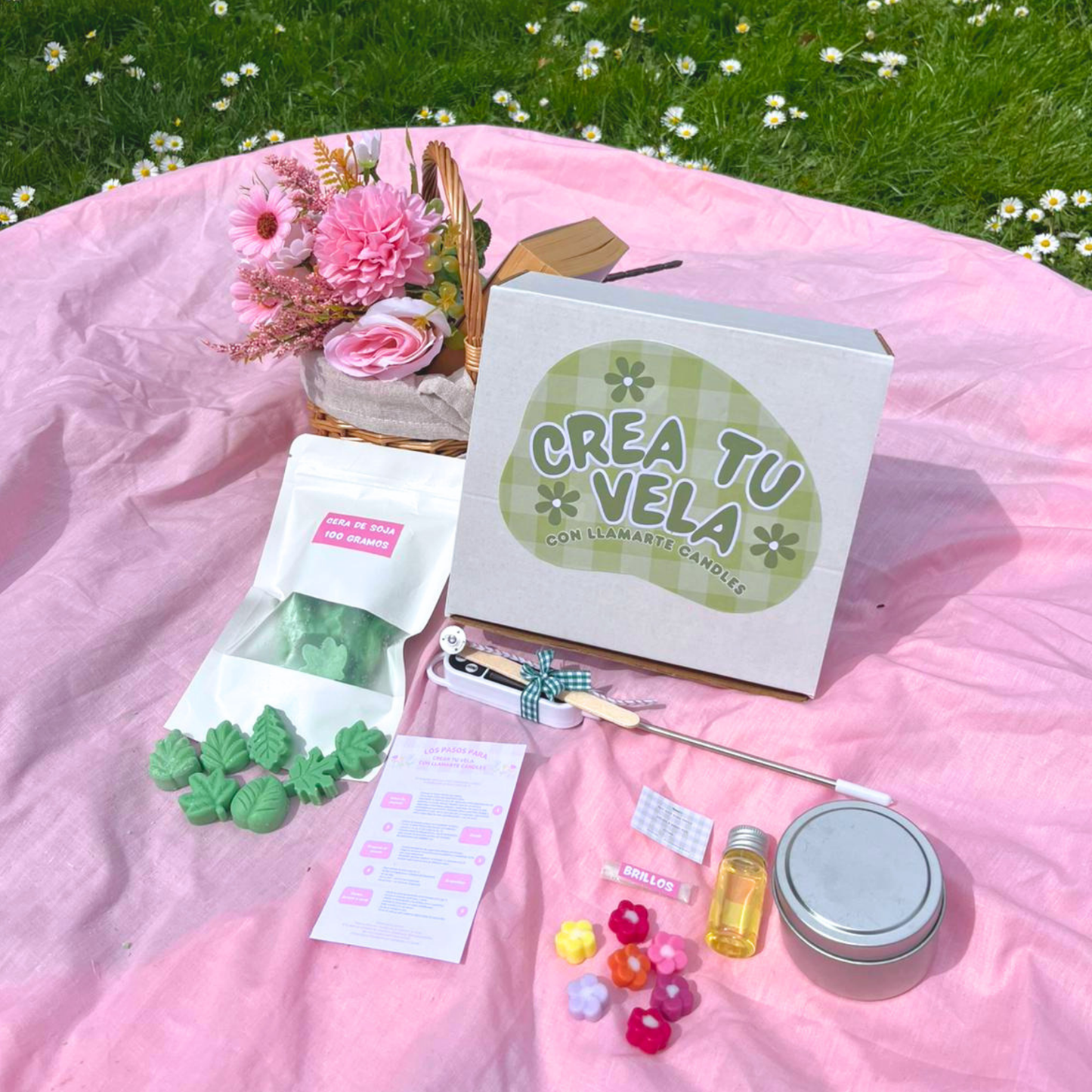 Kit velas en casa - Jardín de Primavera