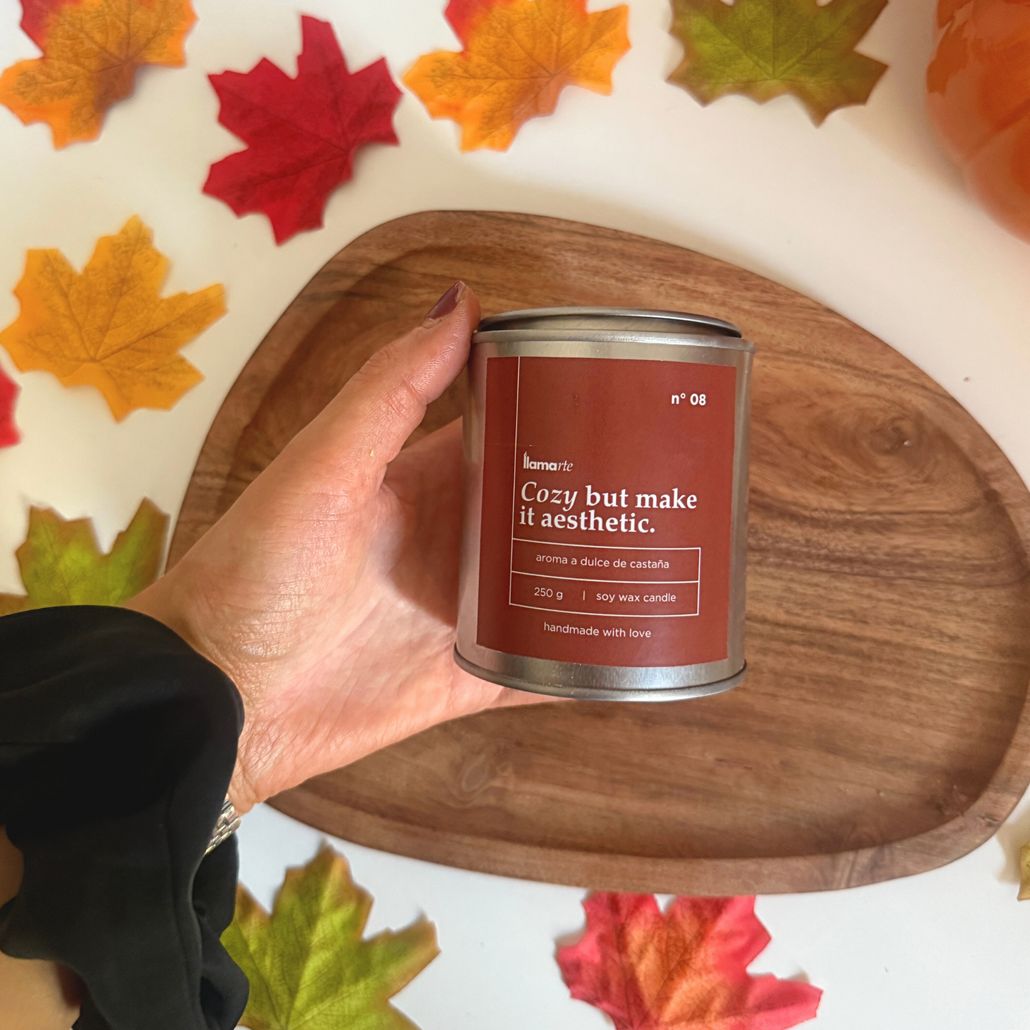 Vela Aromática – Dulce de Castaña