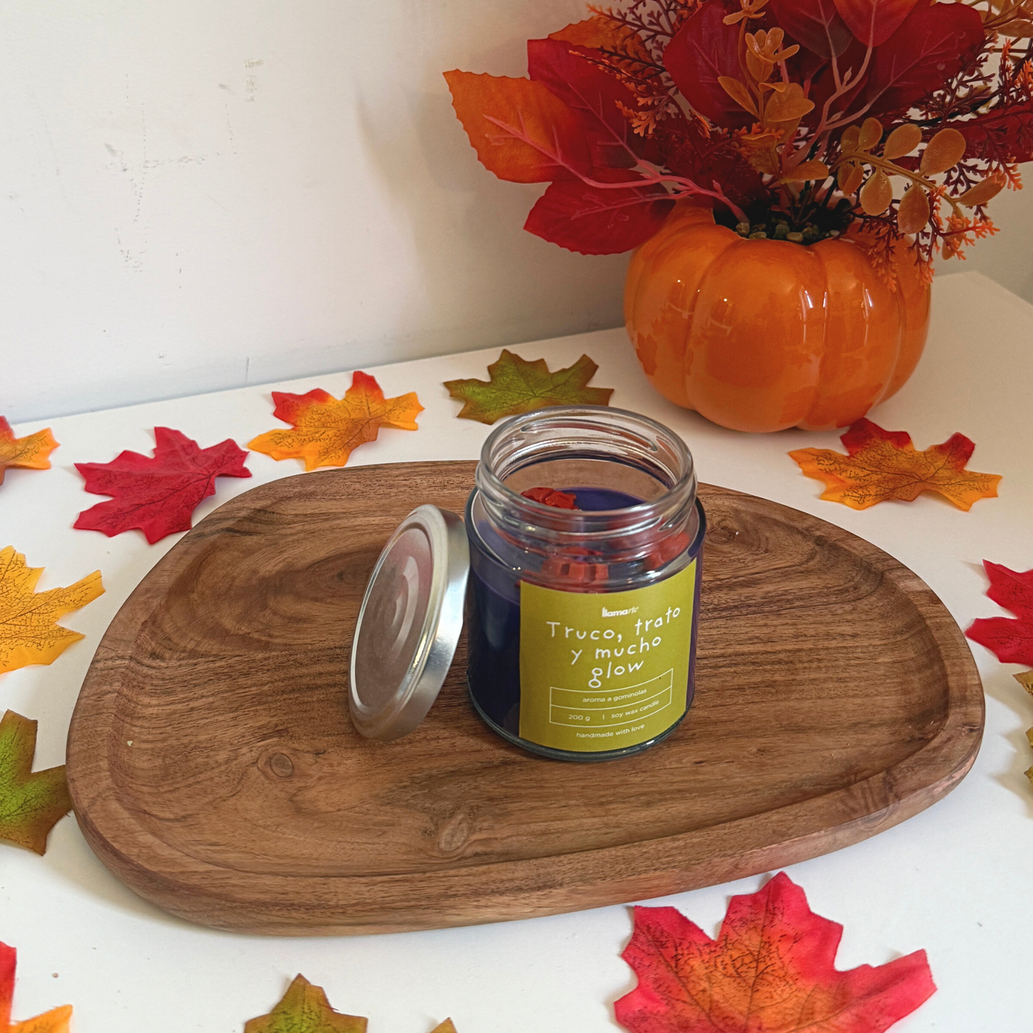 Vela Aromática de Halloween – Aroma Gominolas (200 ml)