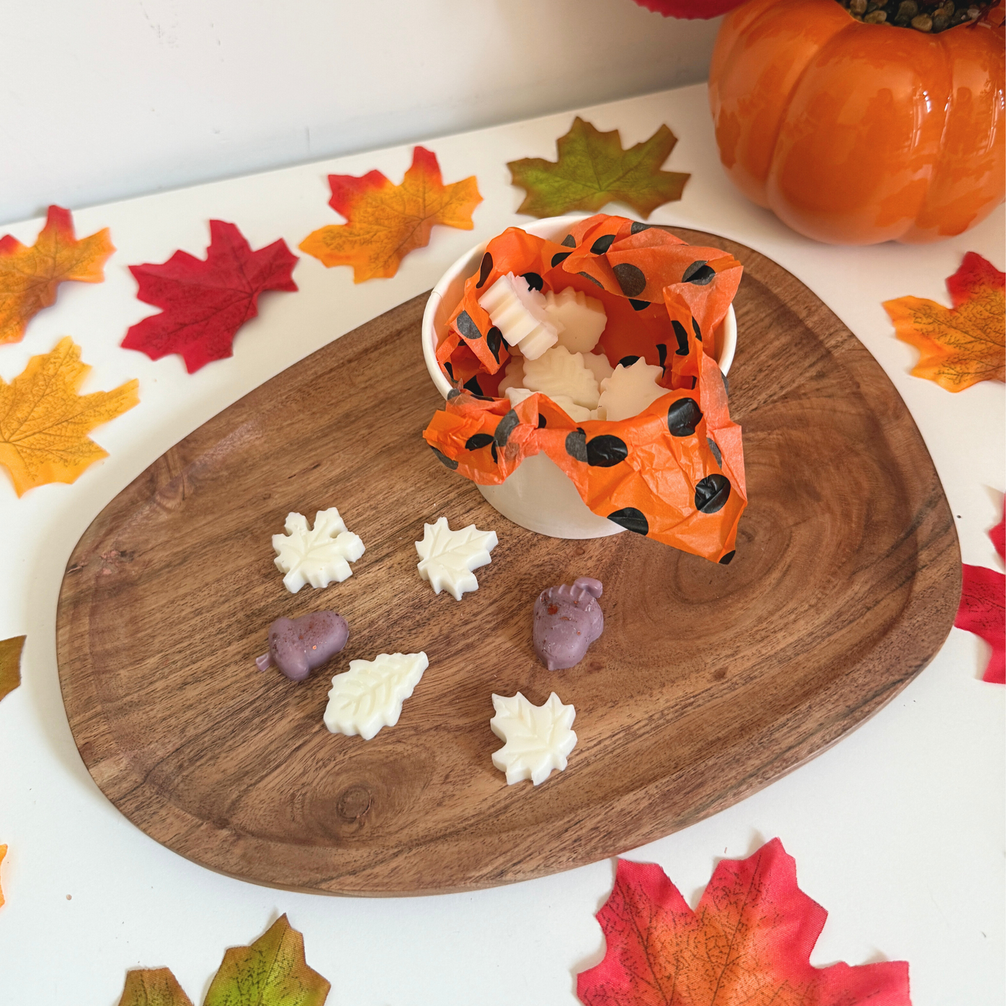 Wax Melt Otoño – Aroma Vainilla & Tabaco (50gr)