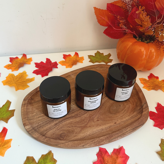 Kit de 3 Mini Velas - Otoño Dulce