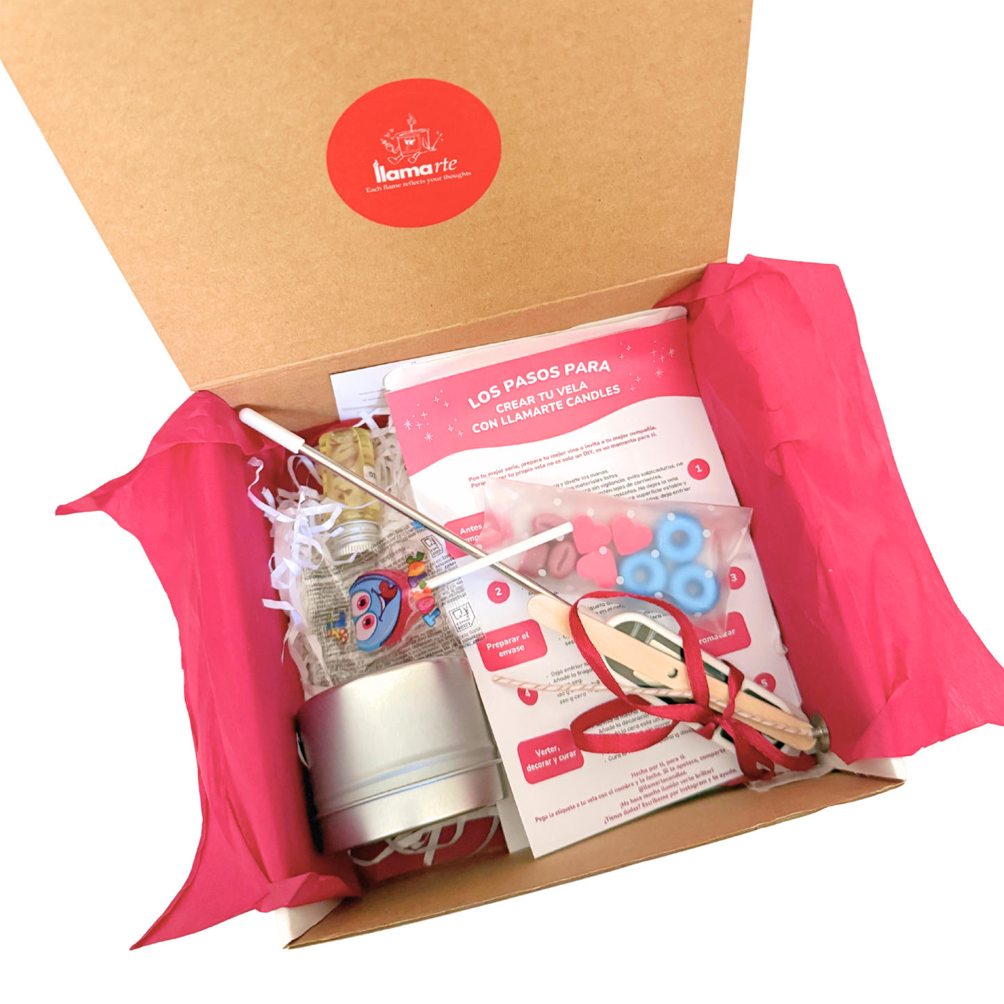 Kit para hacer velas aromáticas