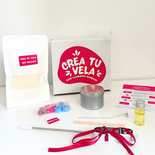 Kit para hacer velas aromáticas