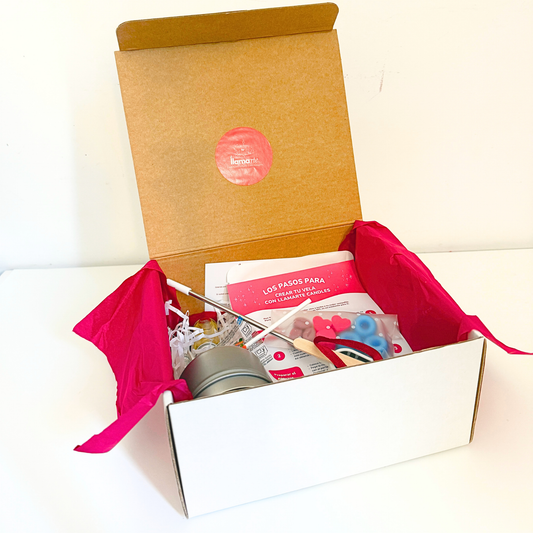 Kit para hacer velas aromáticas