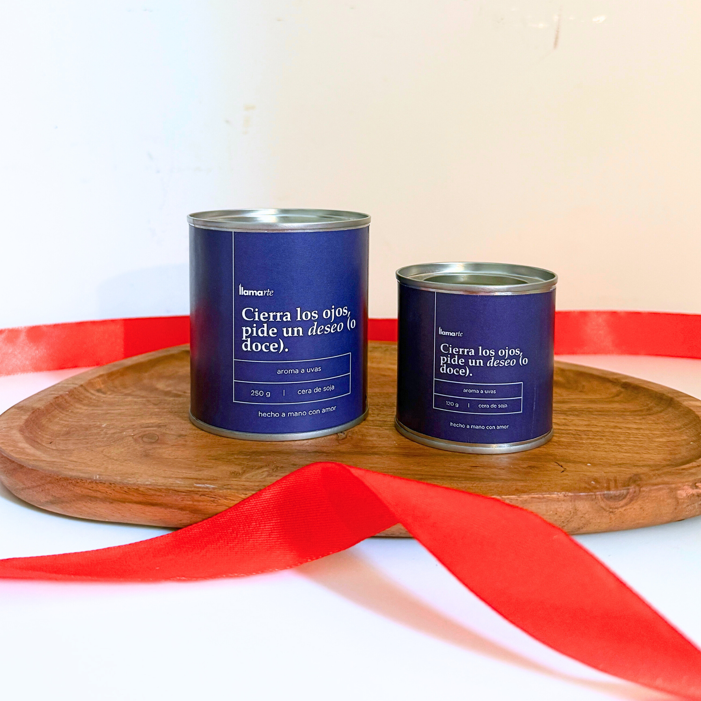 Vela de Nochevieja "Cierra los ojos, pide un deseo (o doce)"