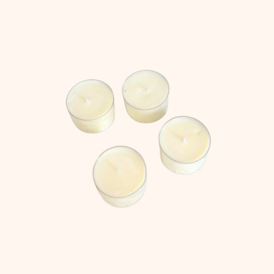 VELAS DE TÉ – BLANCAS REDONDAS
