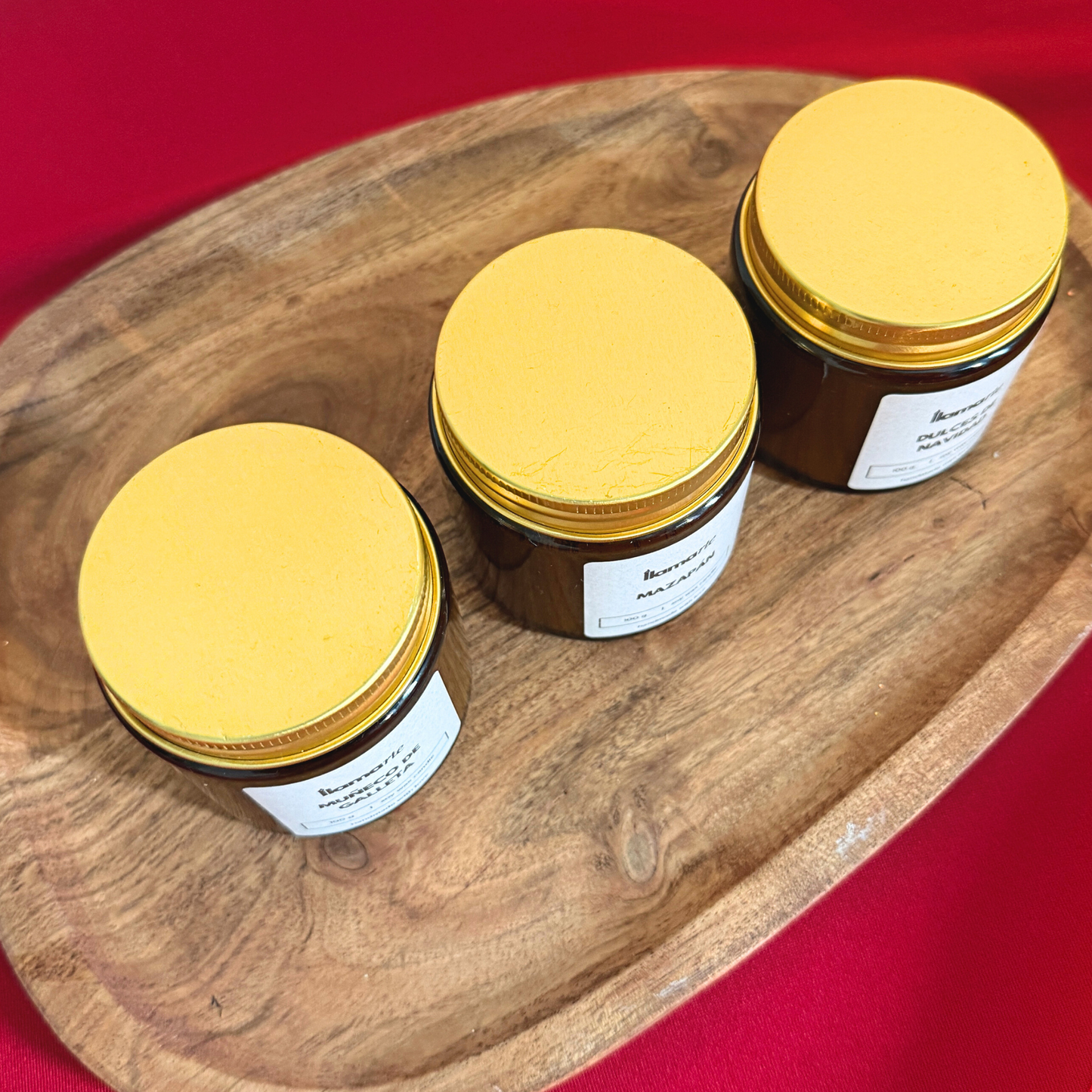 Kit de 3 Mini Velas - “Para un Invierno dulce” (60hr.)