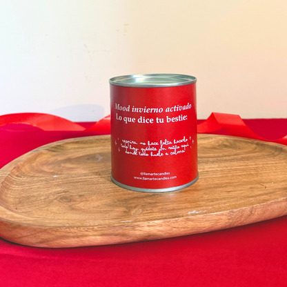 Vela de Invierno "Para apagar el ruido y encender la calma"