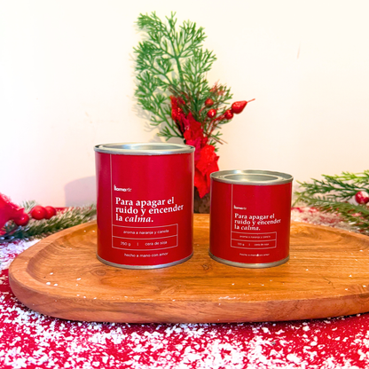 Vela Aromática - Canela y Naranja