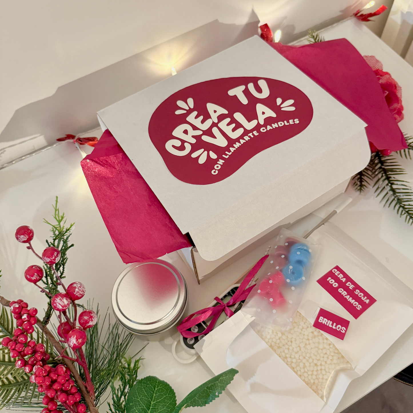 Kit para hacer velas aromáticas