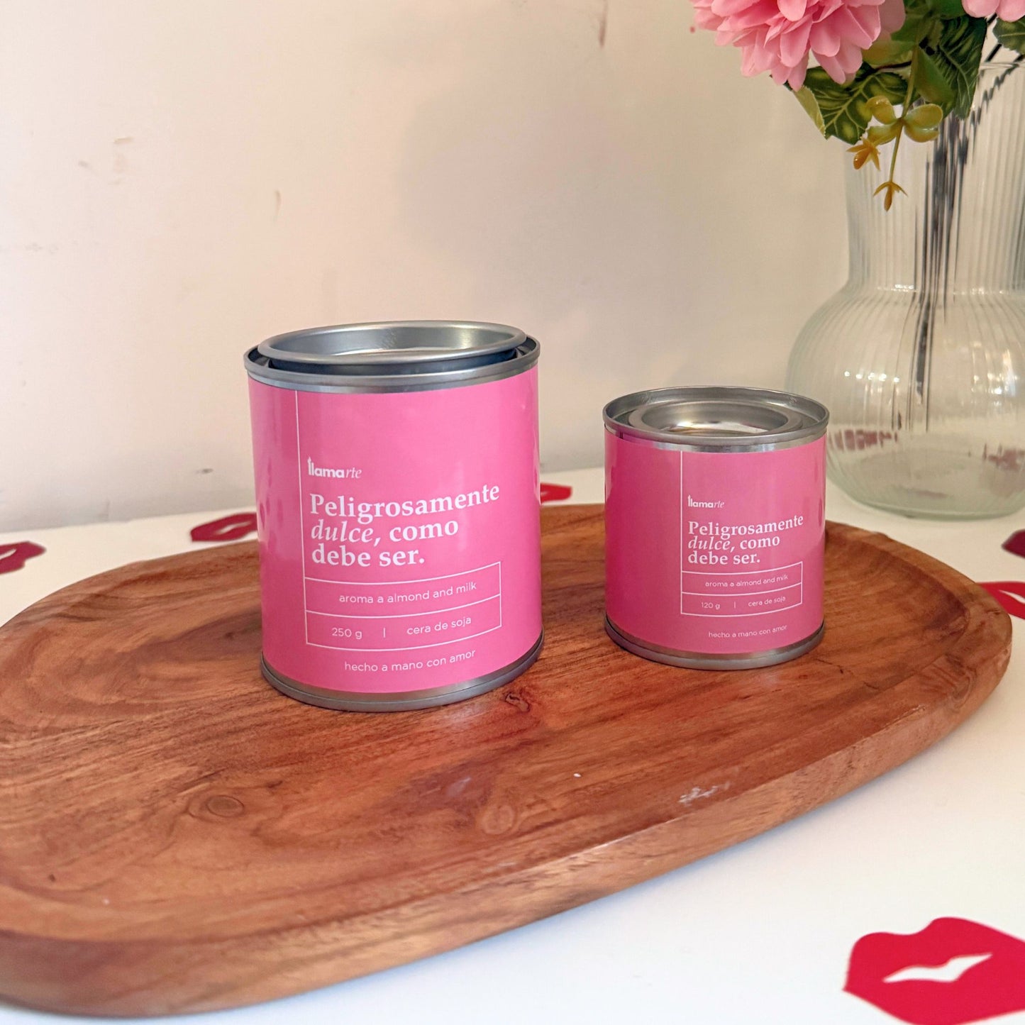 Vela Aromática - Almendra y Leche