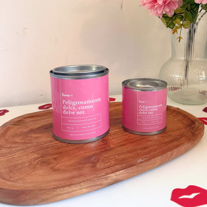 Vela Aromática - Almendra y Leche