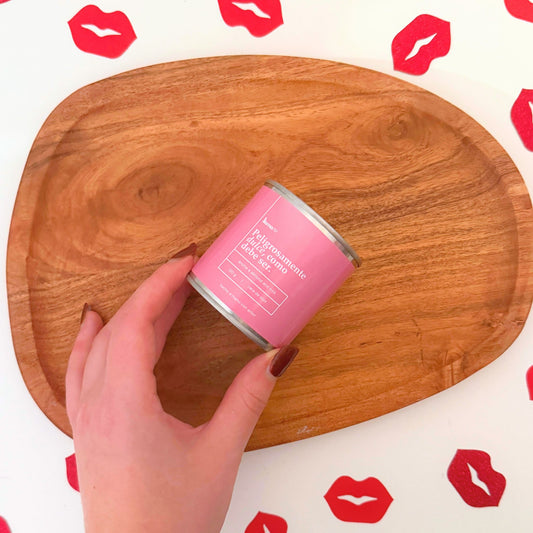 Vela Aromática - Almendra y Leche