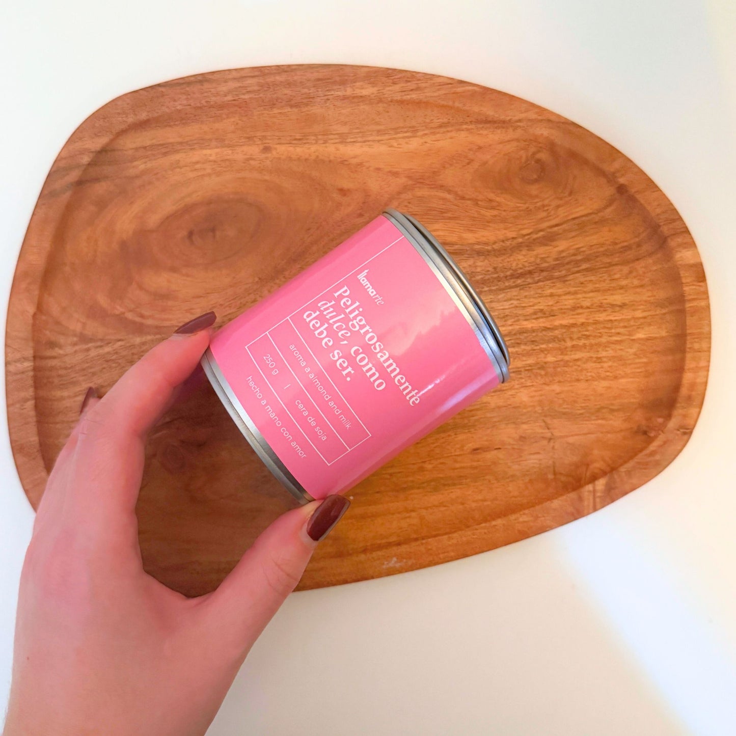 Vela Aromática - Almendra y Leche