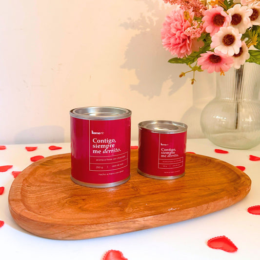 Vela Aromática - Fresa con Chocolate