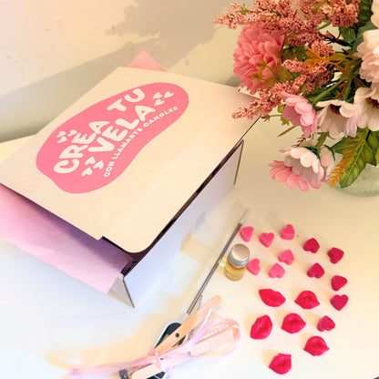 Kit para hacer velas aromáticas - Plan perfecto para San Valentín