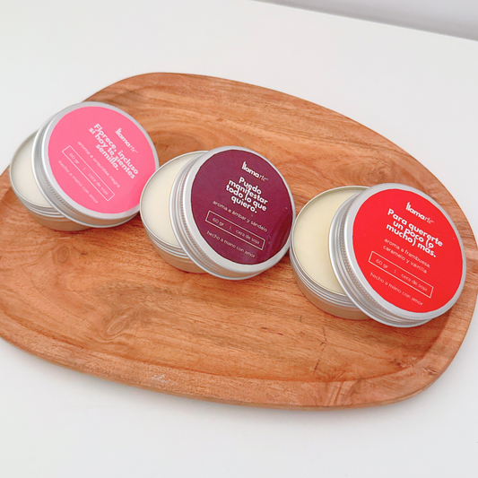 Kit de 3 velas - “Para ser tu mejor versión”