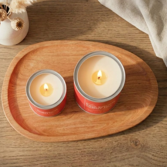 Vela Aromática - Frambuesa, caramelo y vainilla