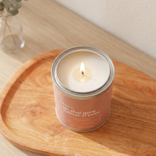 Vela Aromática - Té Chai
