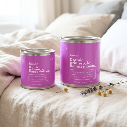Vela Aromática - Lavanda y Manzanilla