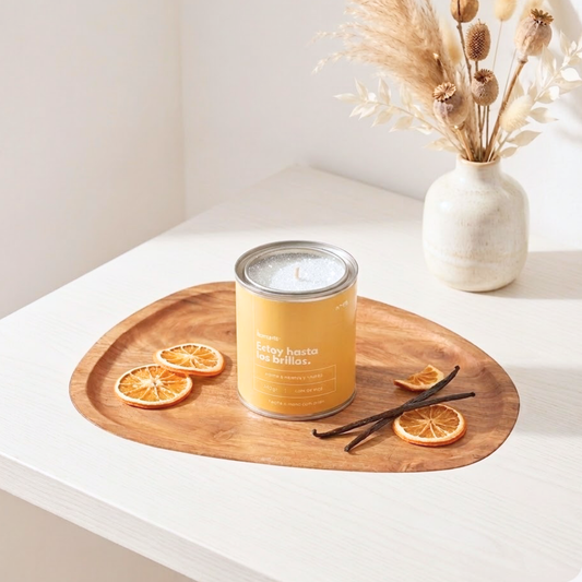 Vela Aromática - Naranja y Vainilla