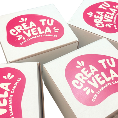 Kit para hacer velas aromáticas